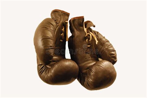 Old-fashioned Boxing Gloves Stock Photo - Image of retro, school: 6799702