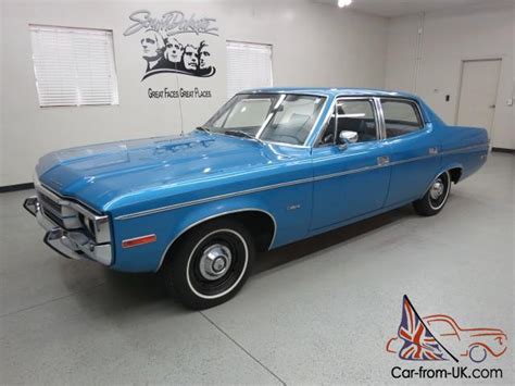 Amazing 1971 Amc Matador 4 Dr Sedan Survivor 9805 Original