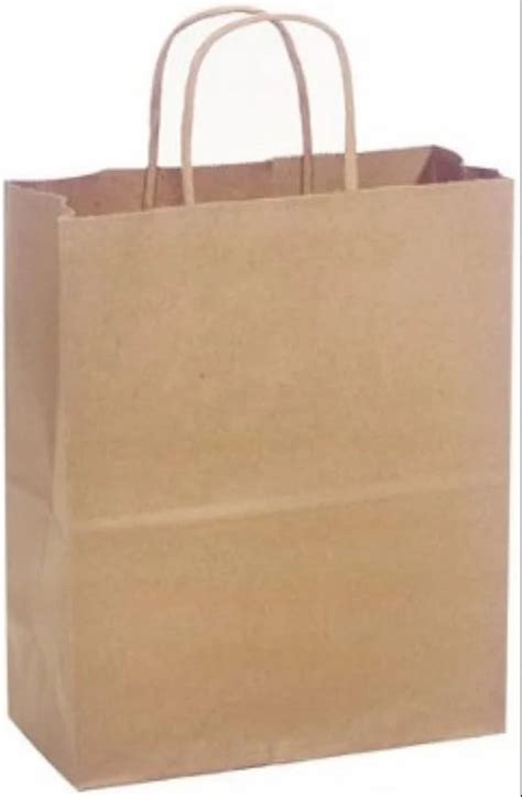 Paper Carry Bag Capacity 5 Kg 1214 Inches At Rs 5 In Faridabad