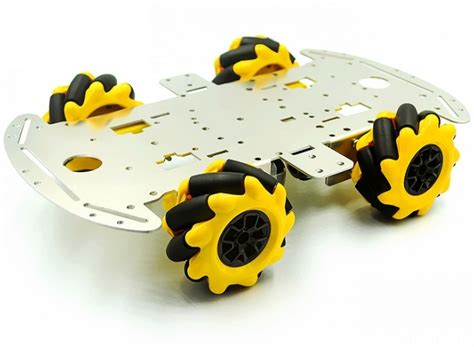 DIY Arduino Mecanum Wheels Robot Smartphone Control, 44% OFF