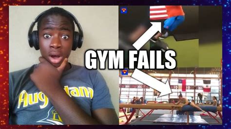 Reacting To The Best Gym Fails Youtube