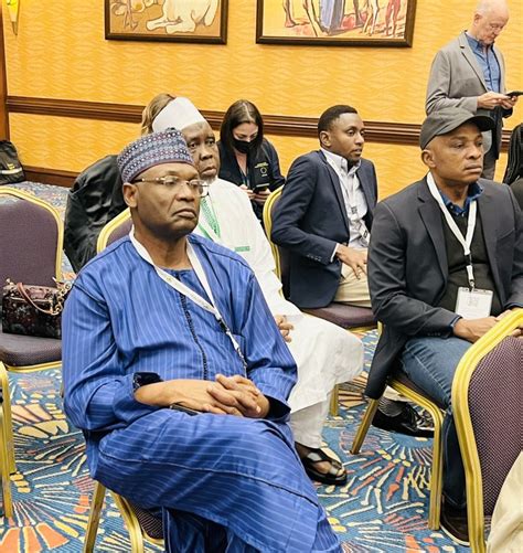 Inec Chairman Yakubu Attends Briefing On The Kenya Election In