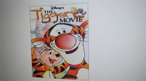 Opening To Tigger Movie 2000 Dvd Youtube