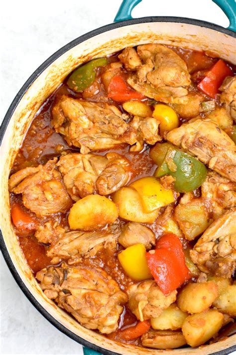 Filipino Chicken Asado (Kapampangan Style) - GypsyPlate