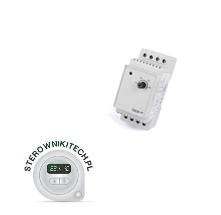 TERMOSTAT ELEKTRONICZNY DEVIreg™ 330 (+5 - +45 °C) - sklep ...