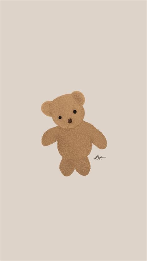 Teddy Bear Wallpaper Iphone Aesthetic Infoupdate Org