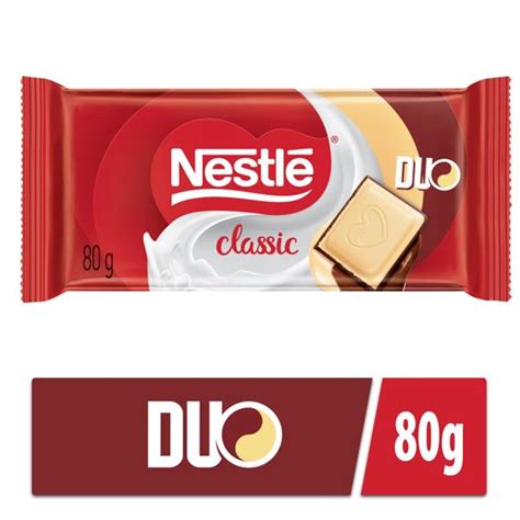 Chocolate em Barra Nestlé Classic Duo 80g BIG BOX 402 403 Norte