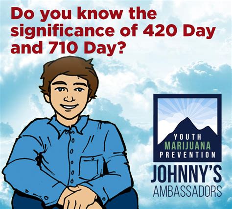 Do You Know the Significance of 420 Day and 710 Day? • Johnny's Ambassadors