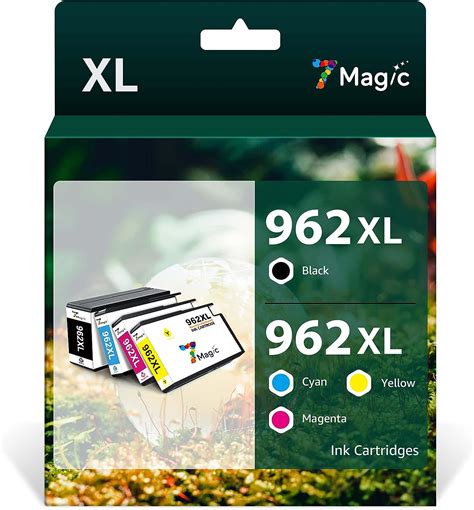 Amazon 7Magic 962XL High Yield Ink Cartridges Combo Pack