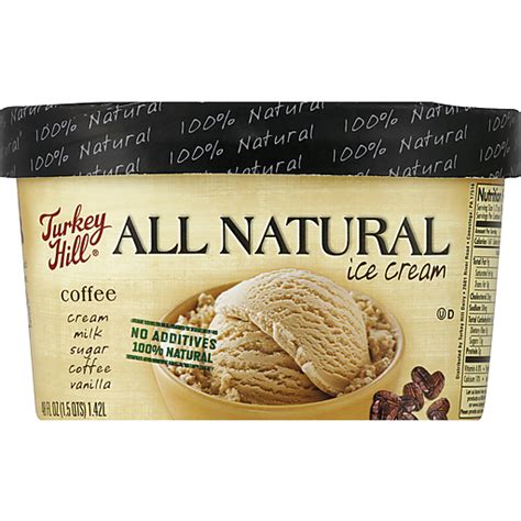 Turkey Hill All Natural Coffee Ice Cream Fl Oz Tub Other Foodtown