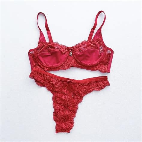 Conjunto Laura Vermelho Mood Lingerie