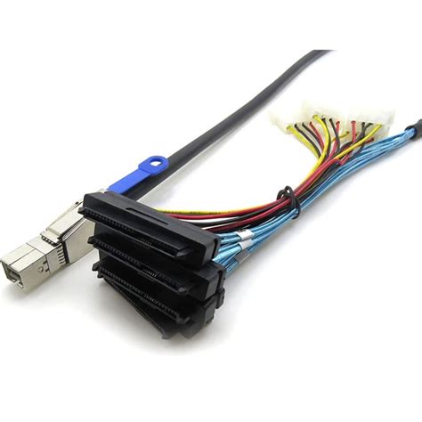 Кабель переходник для жесткого диска с данными HD Mini SAS SFF 8644 на ...