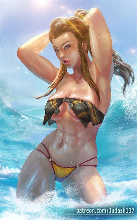Overwatch Brigitte Bikini By Judash137 Hentai Foundry
