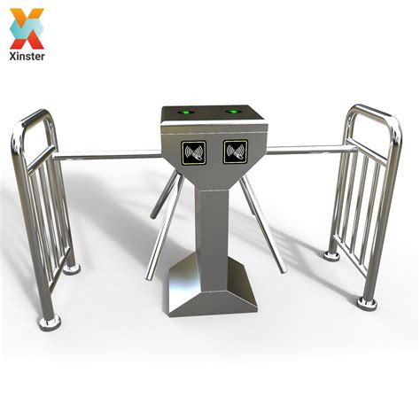 Face Recognition Rfid Entrance Security Tripod Turnstile Gate Door