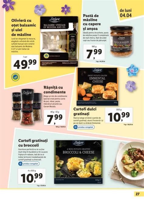 Catalog Lidl Deluxe Martie Aprilie Catalog Promotii Lidl