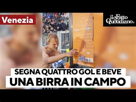 Segna Gol E Si Fa Dare Una Birra In Campo Chi Pohjanpalo Il Nuovo