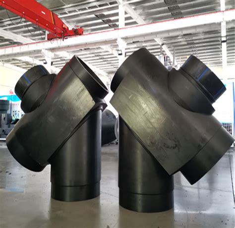 Smart Joint Hdpe Tees Crosshdpe Large Bore Piping System