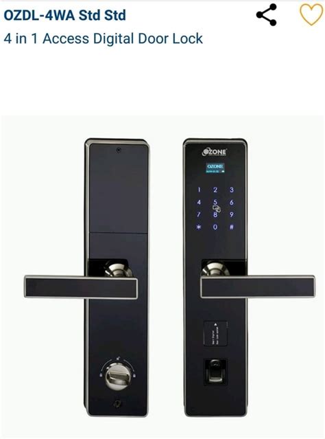 Dorma Ozone Digital Wardrobe Lock Finish Type Black At ₹ 12000 In Jaipur