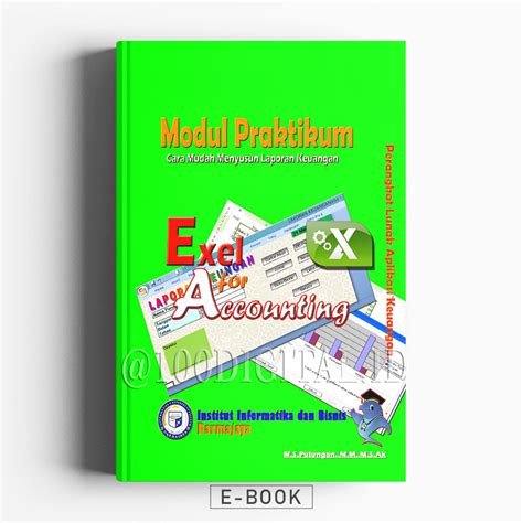 Jual Exel For Accounting Modul Praktikum Cara Mudah Menyusun