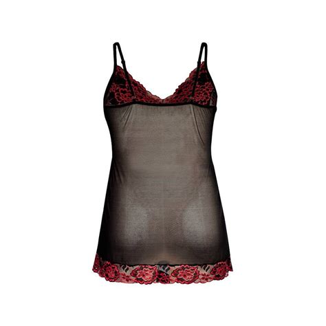 Plus Size Womens Sexy Lace Lingerie Nightdress Babydoll Underwear