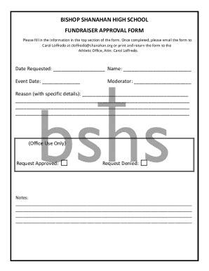 Fillable Online BISHOP SHANAHAN HIGH SCHOOL Fax Email Print - pdfFiller