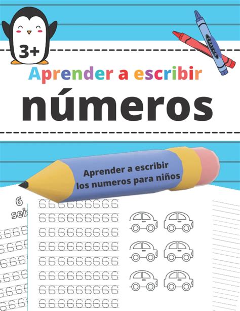 Buy Aprender A Escribir Números Cuaderno Para Aprender A Escribir Números Los Números Del 1 Al