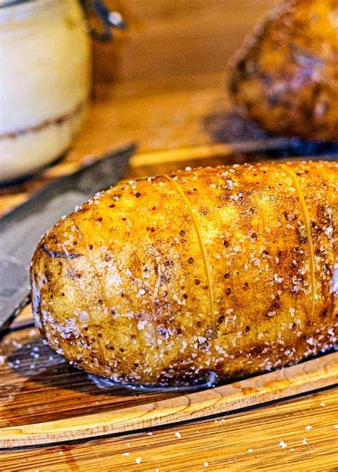 Hasselback Potato W Kitchen Hacks Video Kevin Is Cooking