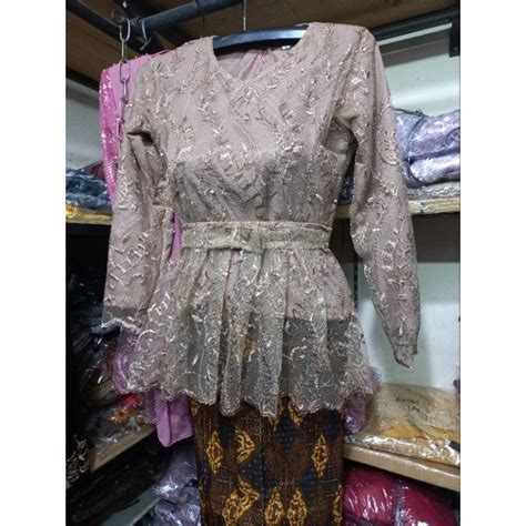 Jual TERMURAH SET KEBAYA LESTI MUTIARA Atasan Rok KEBAYA PITA