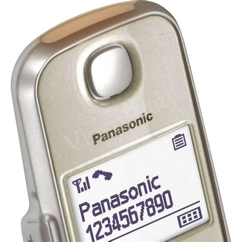 PANASONIC KX-TGE210PDN Panasonic KX-TGE210PDN DECT telefon, nagy gombos ...
