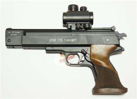 Luftpistole Weihrauch HW 75 Target, Kaliber 4,5mm