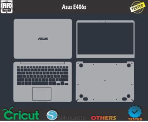 Asus E406s Skin Template Vector ARMOBILESKIN