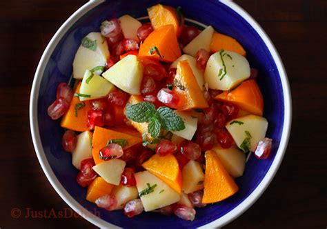 Persimmon Pomegranate Salad Recipe