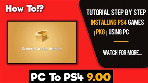 Installing Ps Games Pkg Using Pc Ps Pkg Sender Jailbreak