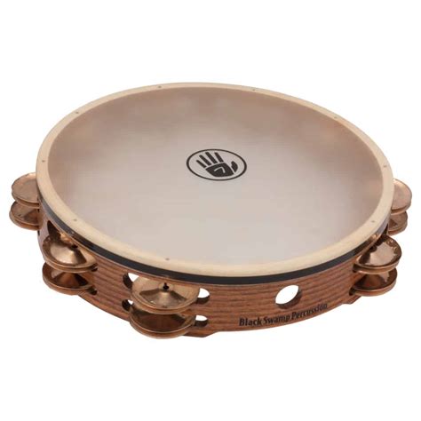 Black Swamp Td Beryllium Copper Double Row Tambourine Calf Head