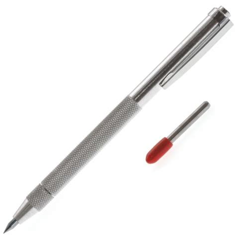 6 Tungsten Carbide Tip Pen Scriber Metal Plastic Glass Scribe Point Marker Tool Ebay