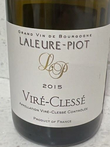 Laleure Piot Viré Clessé Vivino US