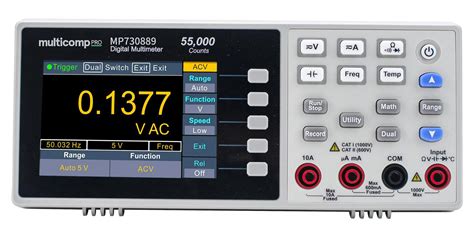 Mp Us Multicomp Pro Bench Digital Multimeter Rs