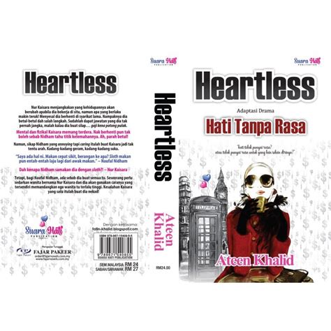 Singapore Seller Novel Heartless Adaptasi Drama Hati Tanpa Rasa