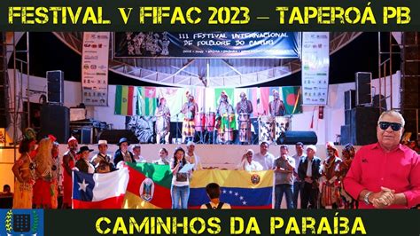 Encontro FIFAC em Taperoá Artesãos de várias cidade e países arte