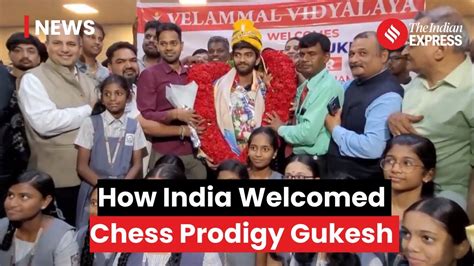 D Gukesh Wins Candidates Chess Sensation Dommaraju Gukesh Returns Home