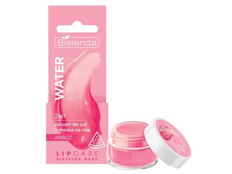 Bielenda Lip Care Sleeping Mask Watermelon W Balsam Do Ust Maska Na