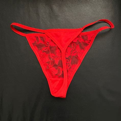 Intimates And Sleepwear Hot Red Gstring Panties Poshmark