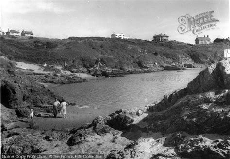 Photo of Borth Y Gest, The Beach And Rocks c.1955