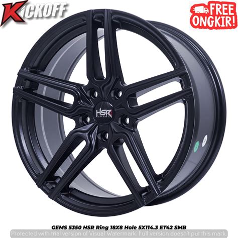 Jual Velg Racing HSR Ring 18 Buat HRV Juke Innova XL7 Vitara Camry DLL