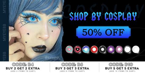 50% OFF Halloween Colored Contacts