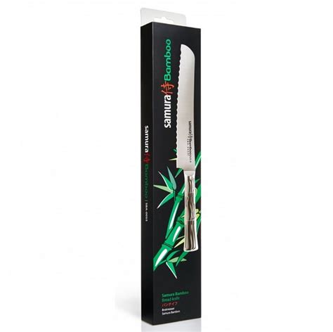 Нож кухонный для хлеба Samura Bamboo 200 мм (SBA-0055)