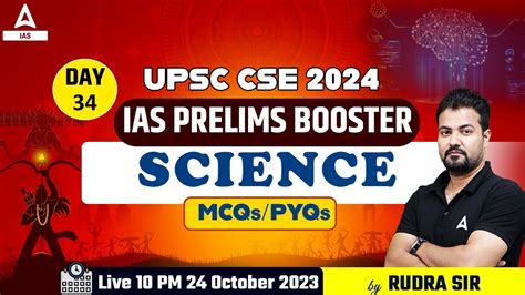 Science Mcqs Pyqs For Upsc Cse Science Lectures Upsc Cse By