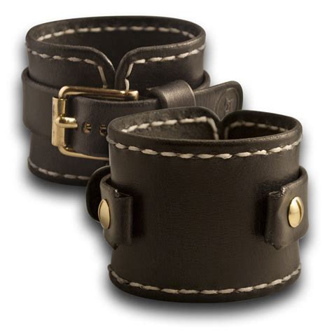 Handmade Custom Wide Leather Watch Bands By Rockstar Leatherworks™