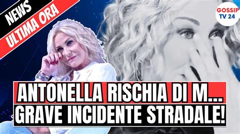 Antonella Clerici In Ospedale Ha Fatto Un Incidente In Macchina