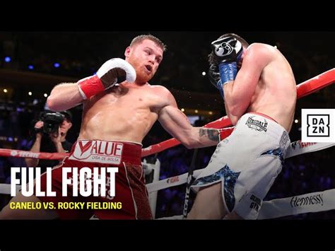 Watch Canelo Alvarez Vs Rocky Fielding